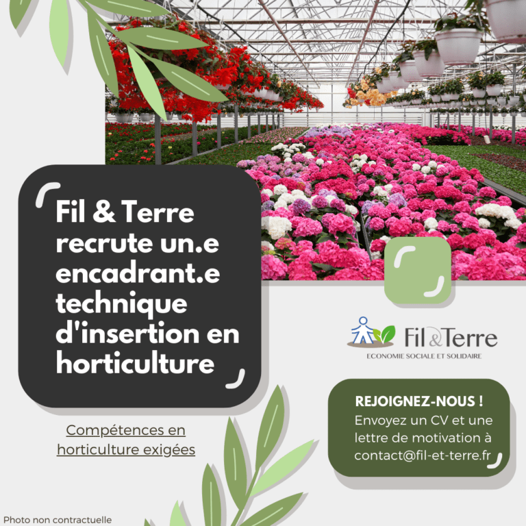 Fil et Terre annonce emploi