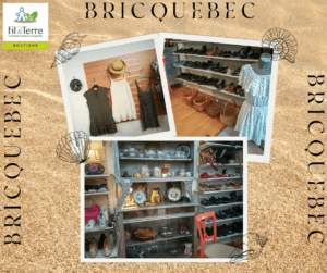 Fil et Terre : boutique Bricquebec en été
