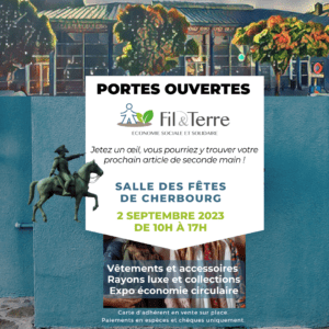 Fil et Terre : portes ouvertes Cherbourg 02.09.23